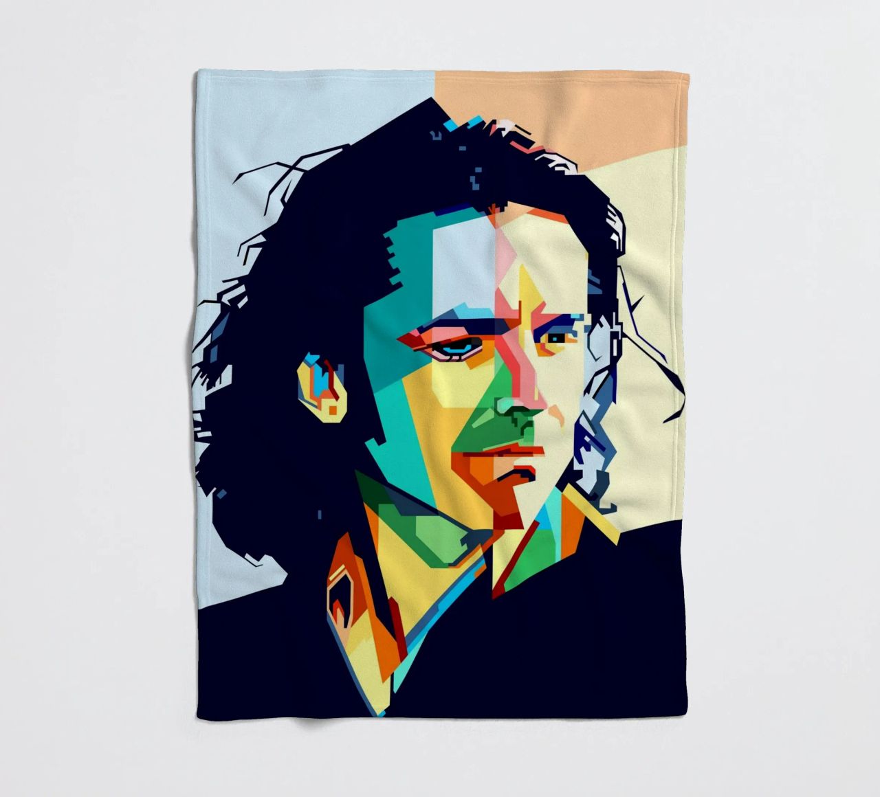 Steve Hogarth Popart WPAP coperta in pile da SW Artwork