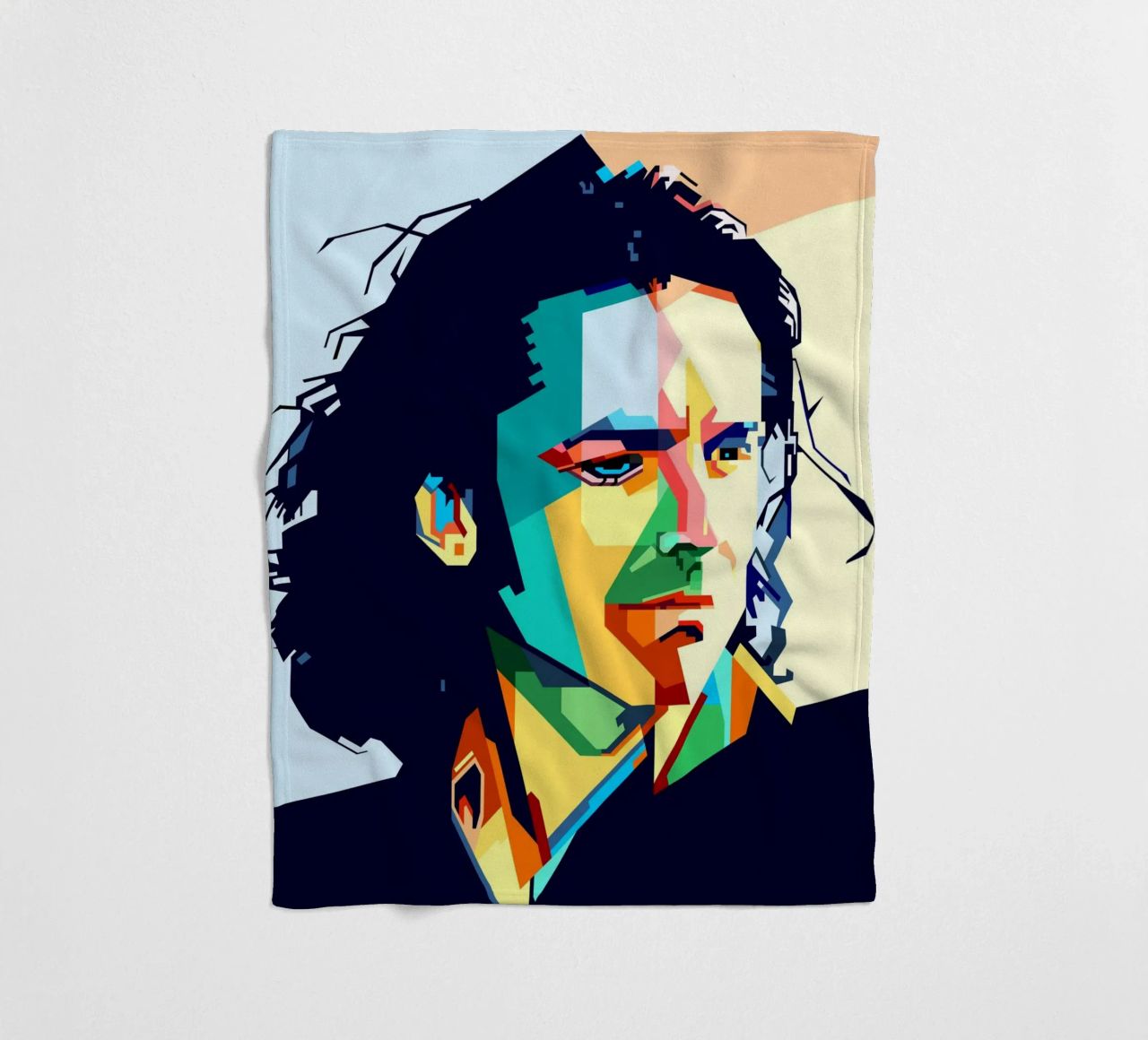Steve Hogarth Popart WPAP coperta in pile da SW Artwork