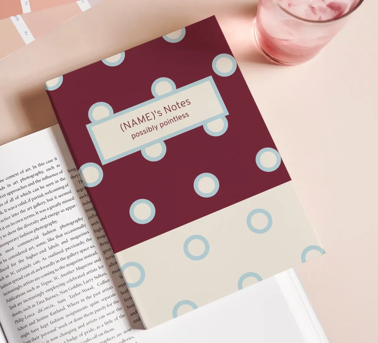 Possibly pointless notes. carnet de notes de Personalizable Designs