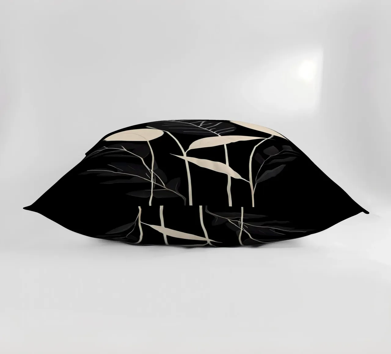 Foglie botaniche minimaliste cuscino da Artistic-shop