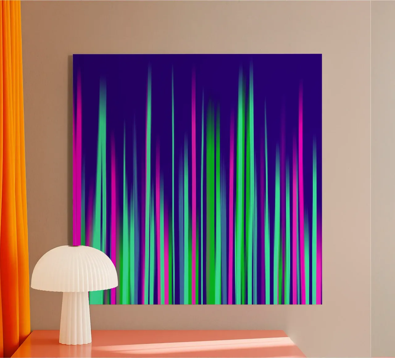 Strisce astratte plexiglass da Atteloi