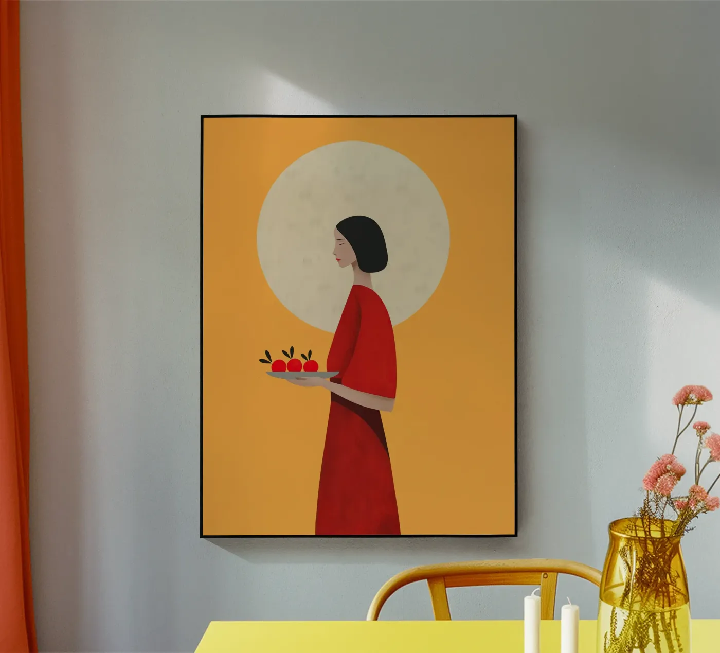 The Offering acryl van Solenne West