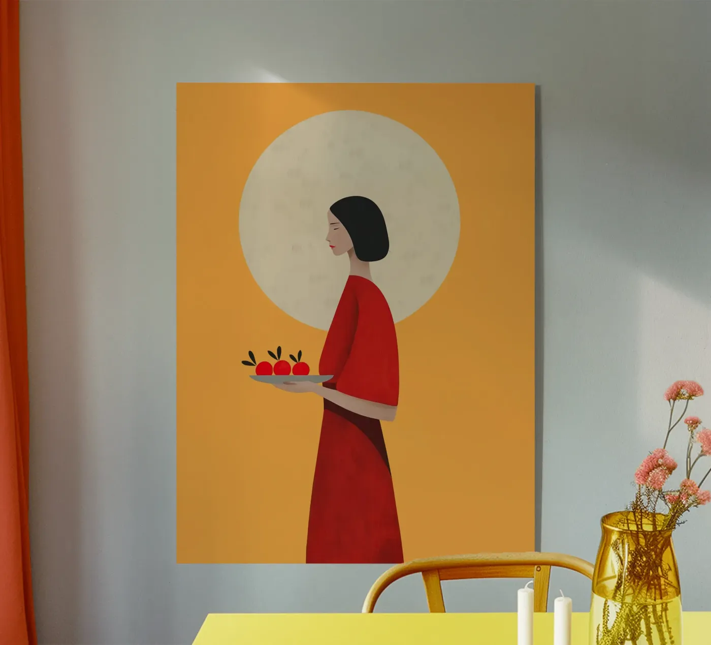 The Offering acryl van Solenne West