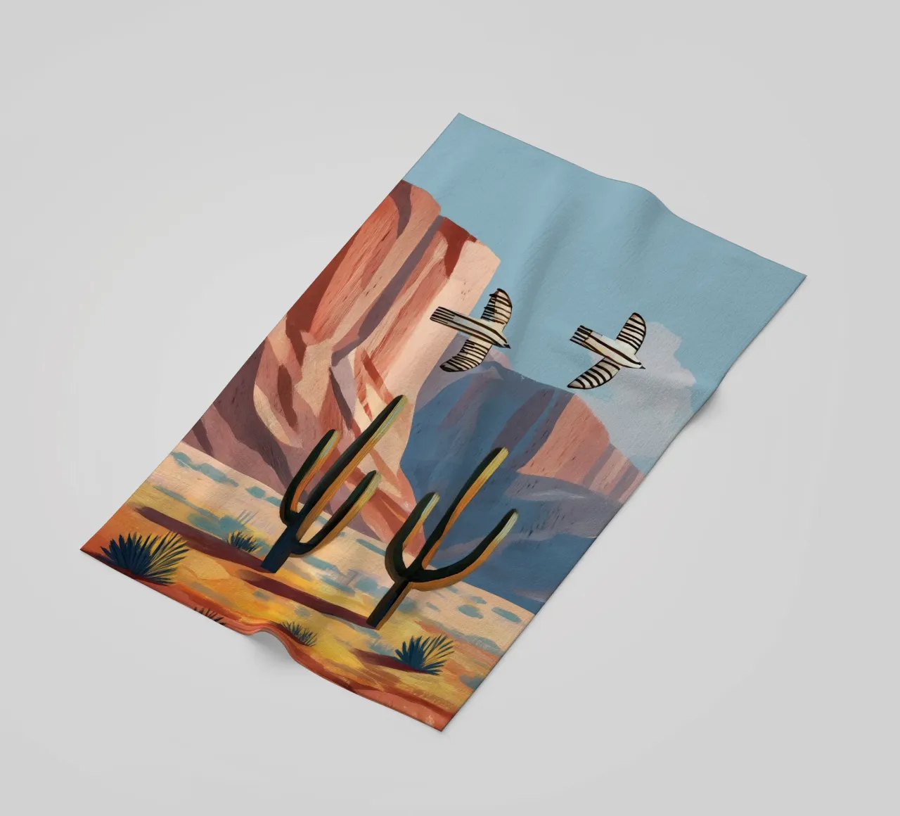 Desert Flight telo mare da Solenne West