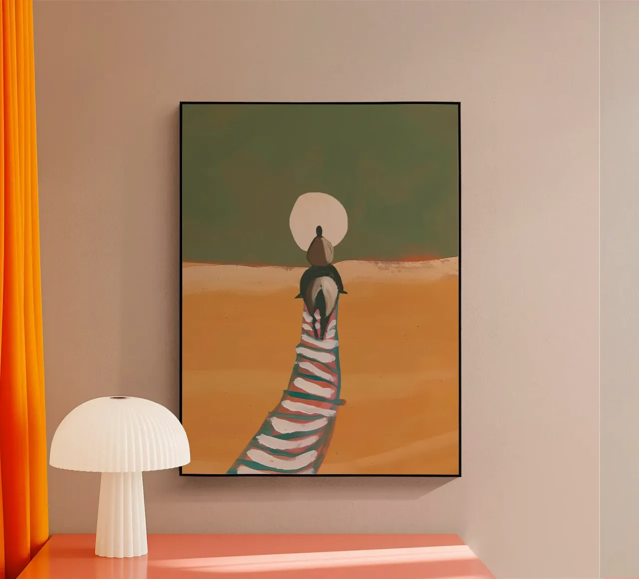 A Quiet Pilgrimage plexiglass da Solenne West