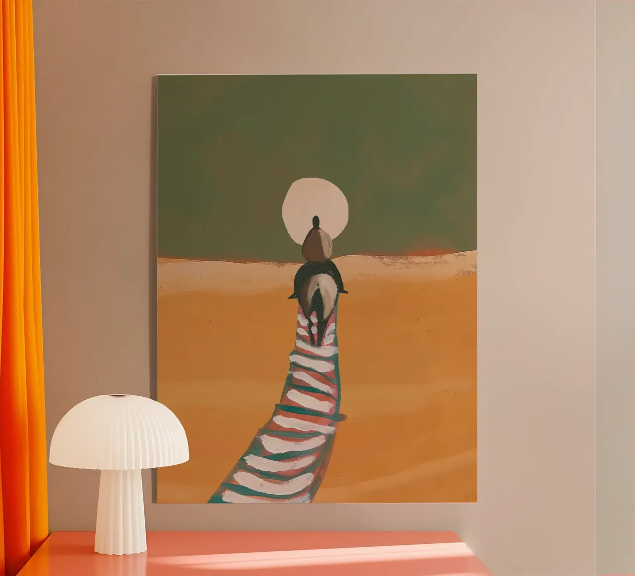 A Quiet Pilgrimage plexiglass da Solenne West