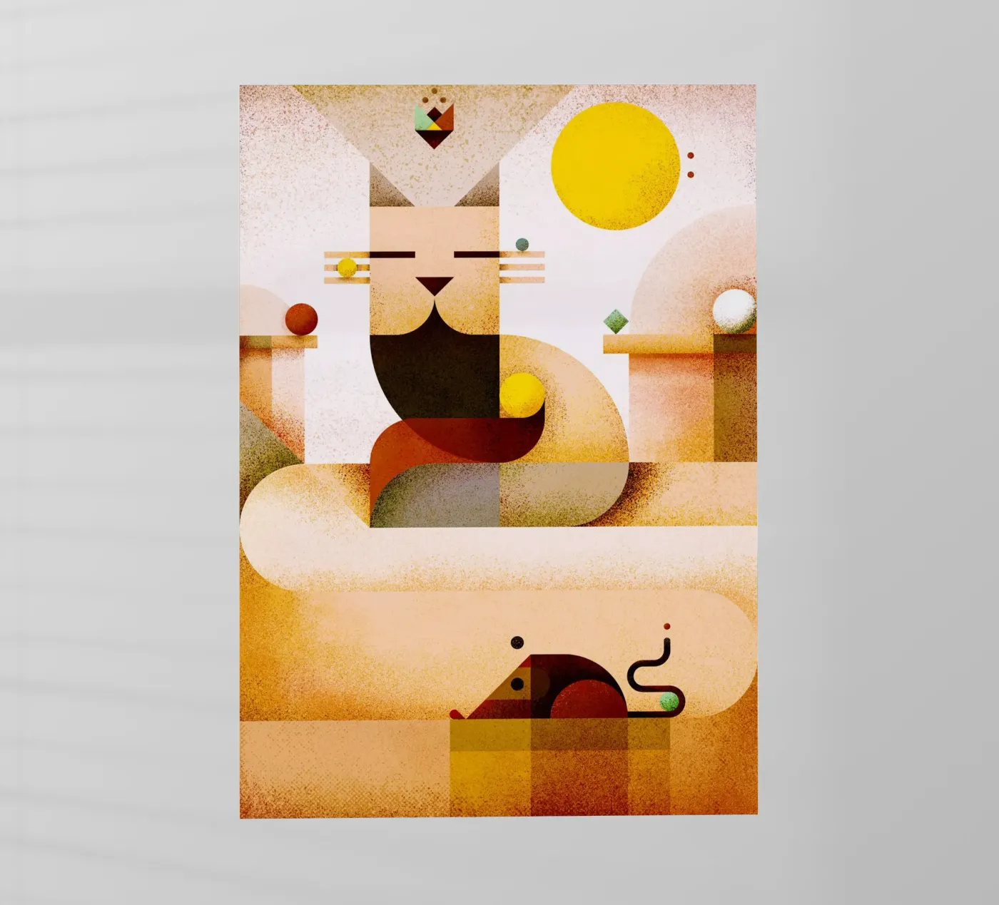 Zen master pellicola backlit da Antony Squizzato