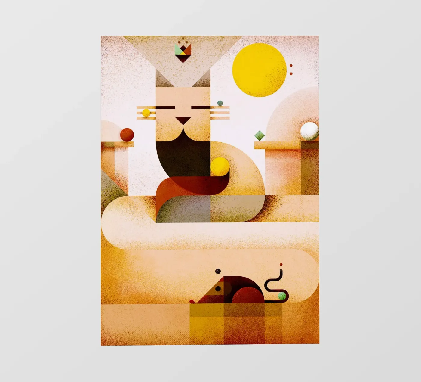 Zen master pellicola backlit da Antony Squizzato