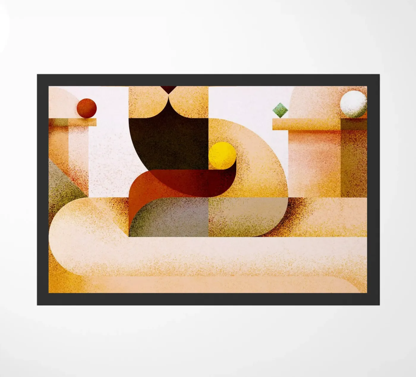 Zen master deurmat van Antony Squizzato