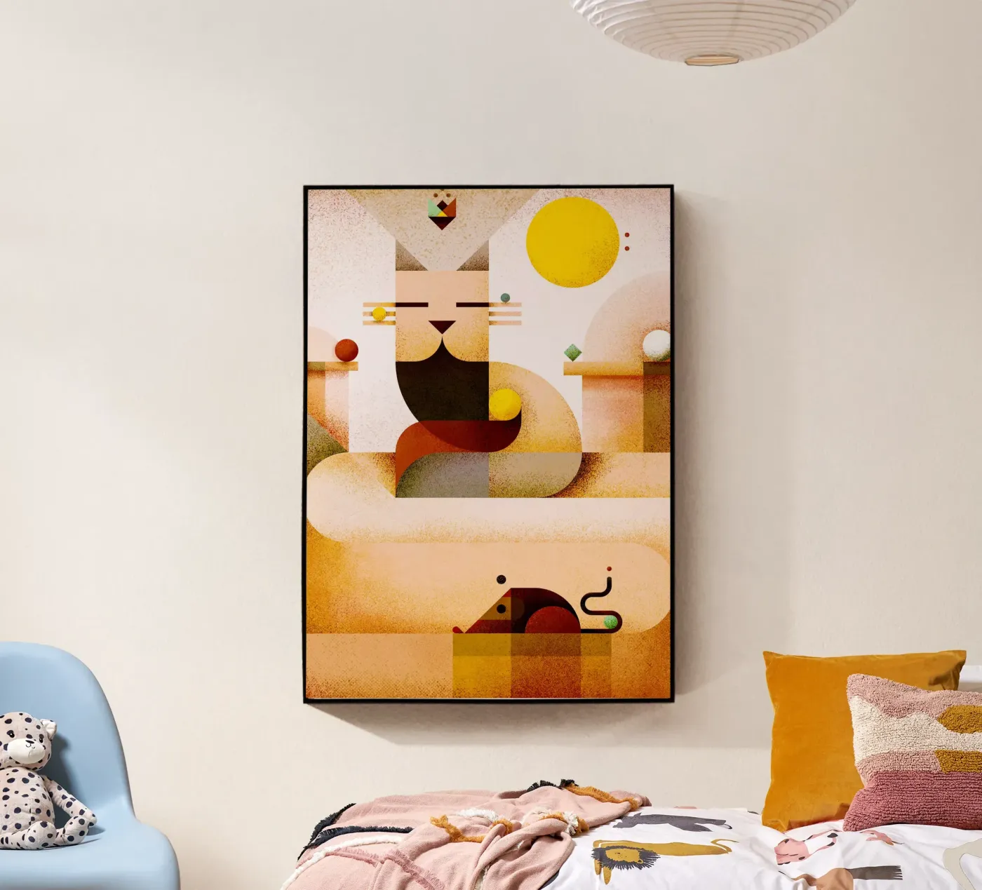 Zen master Acryl-Glas von Antony Squizzato