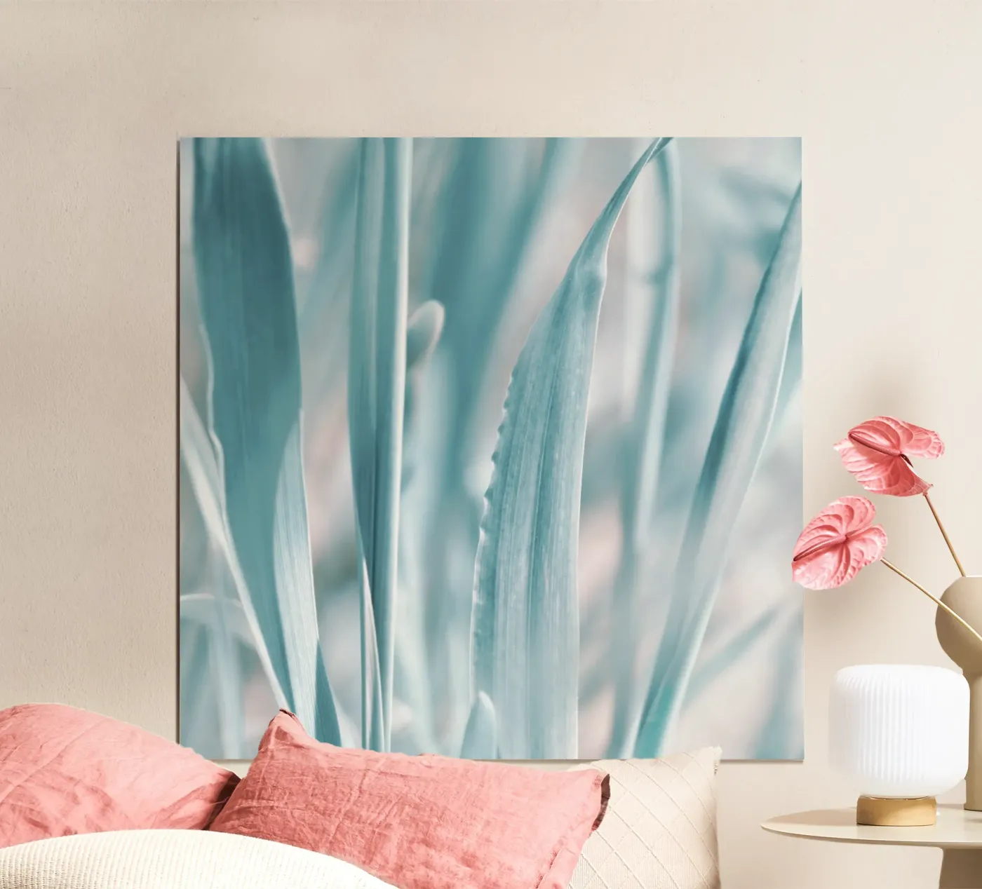 Foglie blu poster da Atteloi