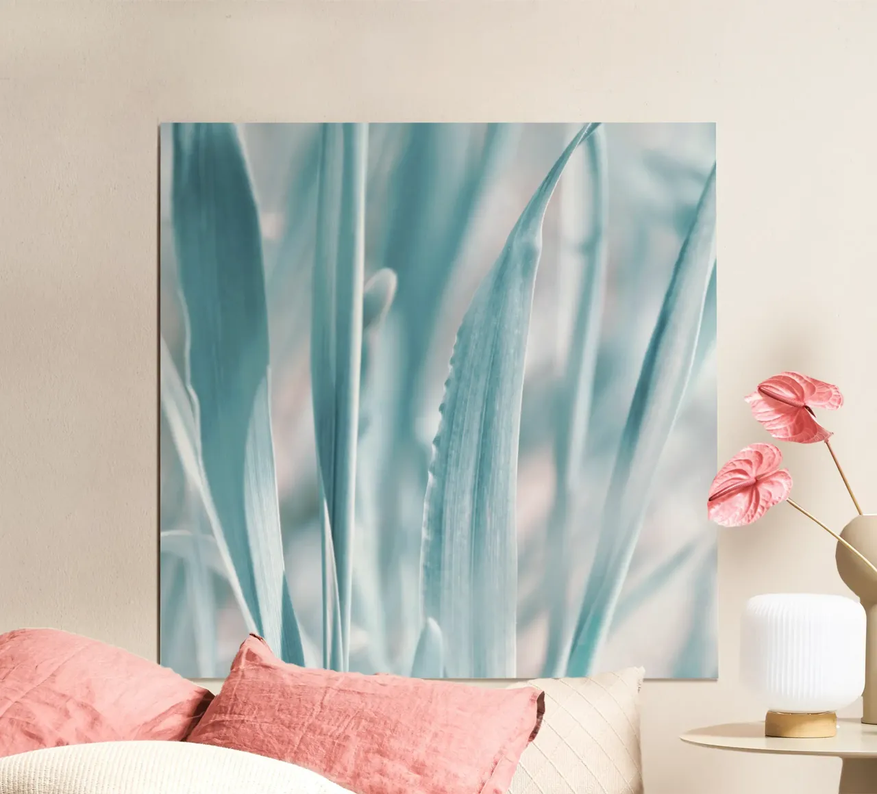 Foglie blu poster da Atteloi