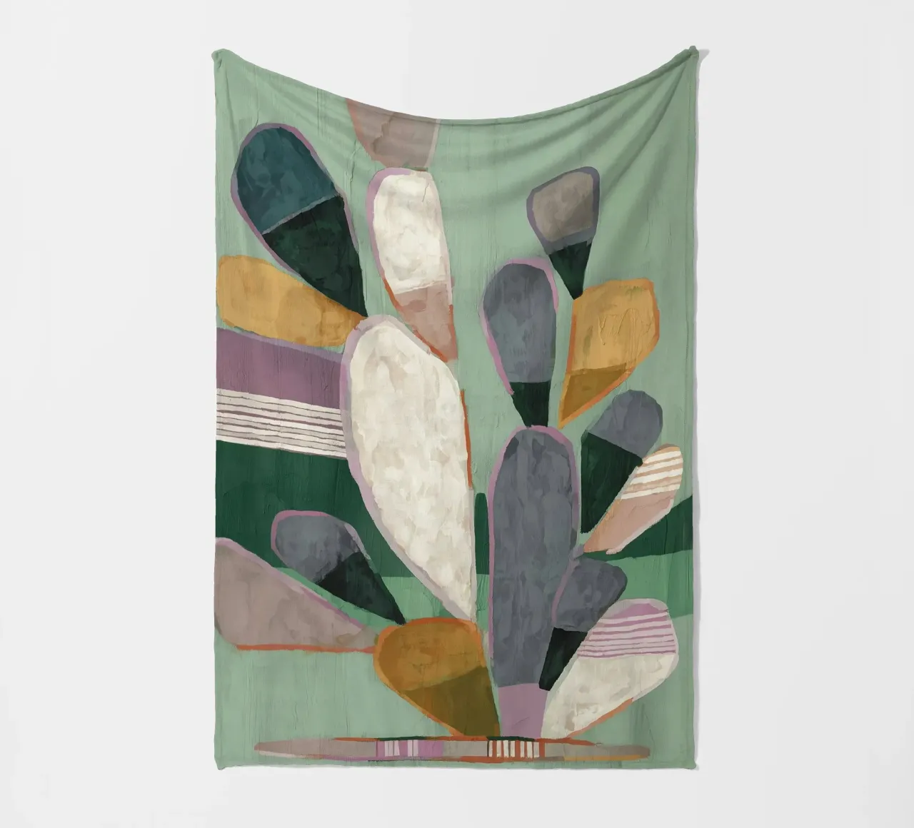 Cactus Fleecedecke von Solenne West