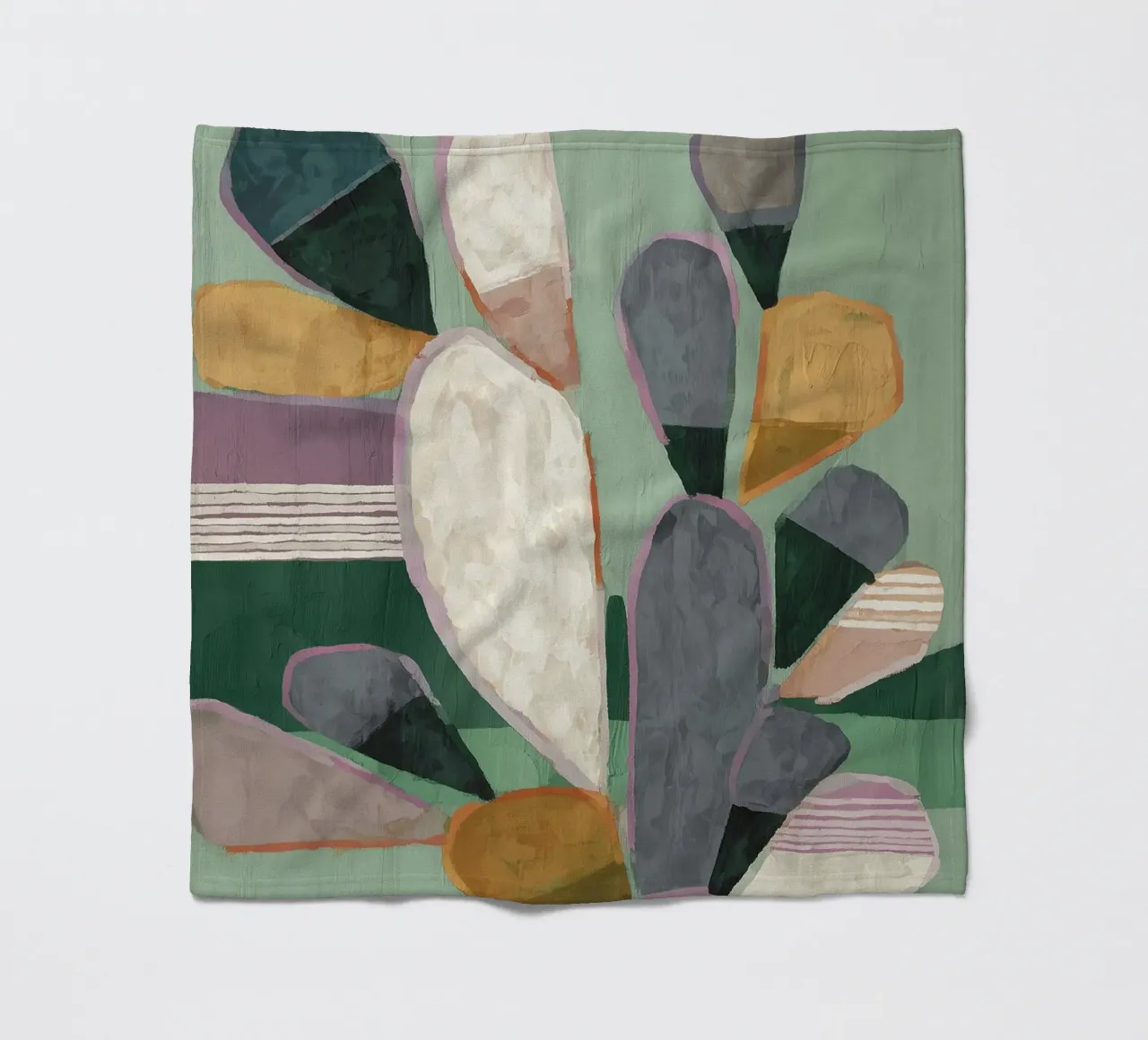 Cactus Fleecedecke von Solenne West