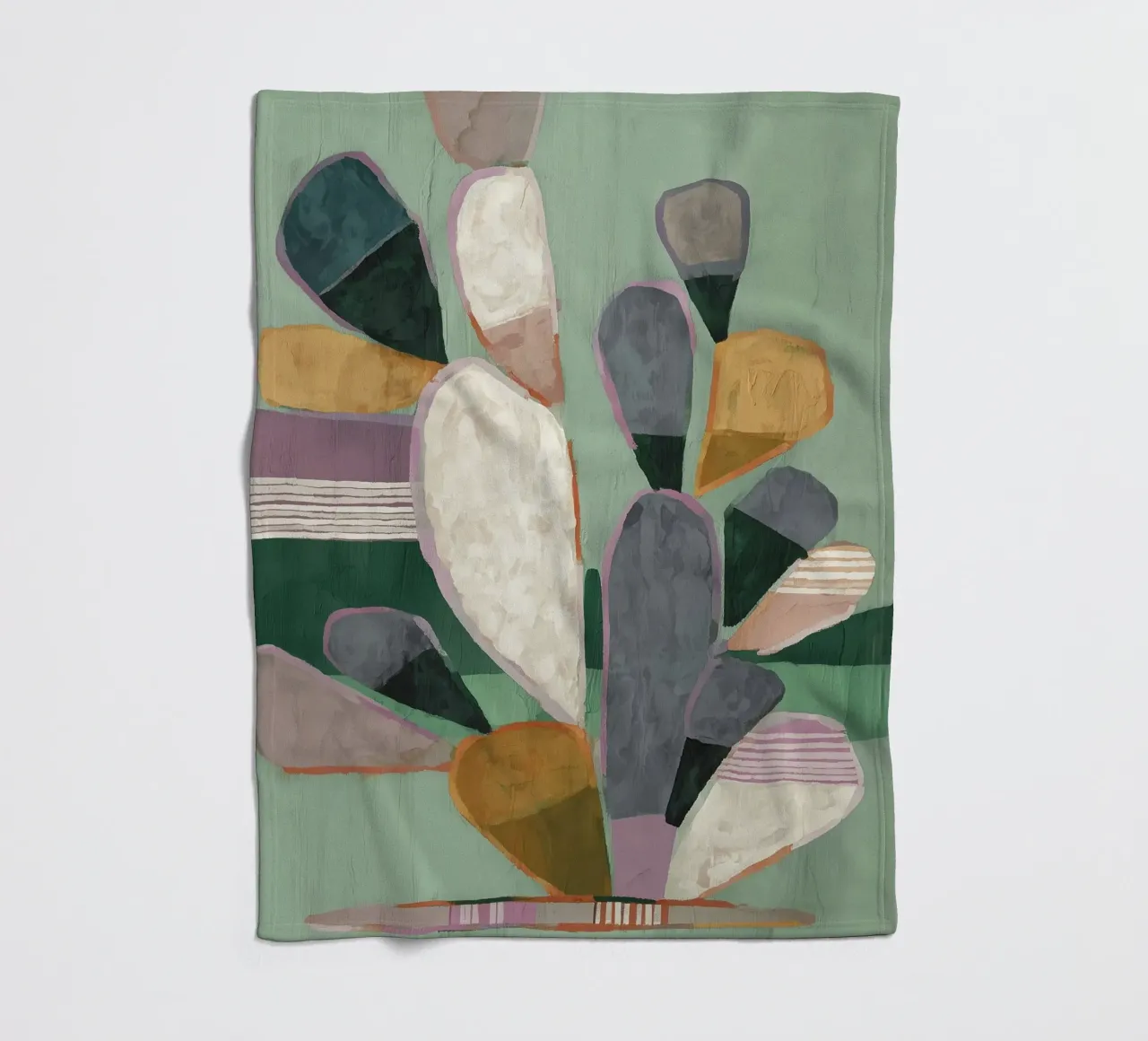 Cactus Fleecedecke von Solenne West