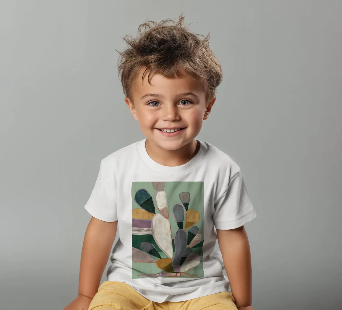 Cactus kinder t-shirt van Solenne West