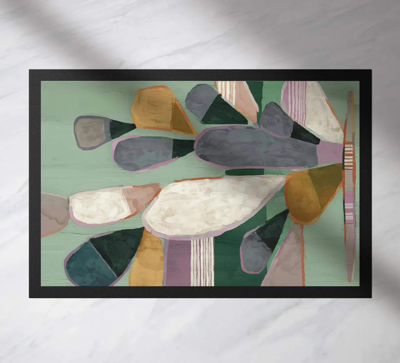 Cactus doormat by Solenne West