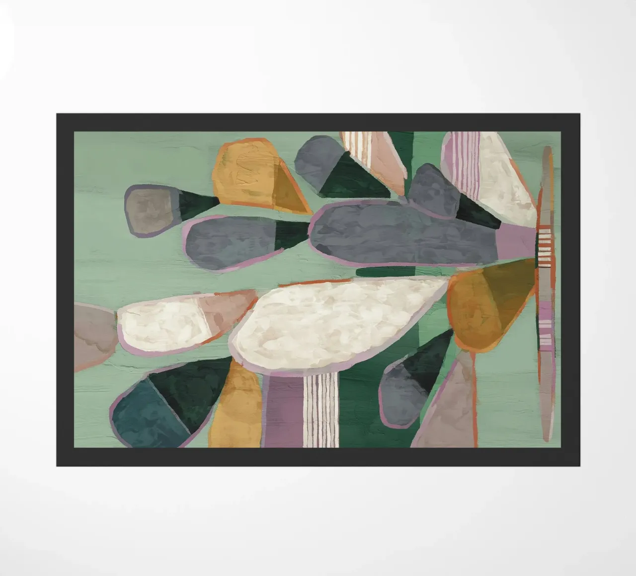 Cactus doormat by Solenne West