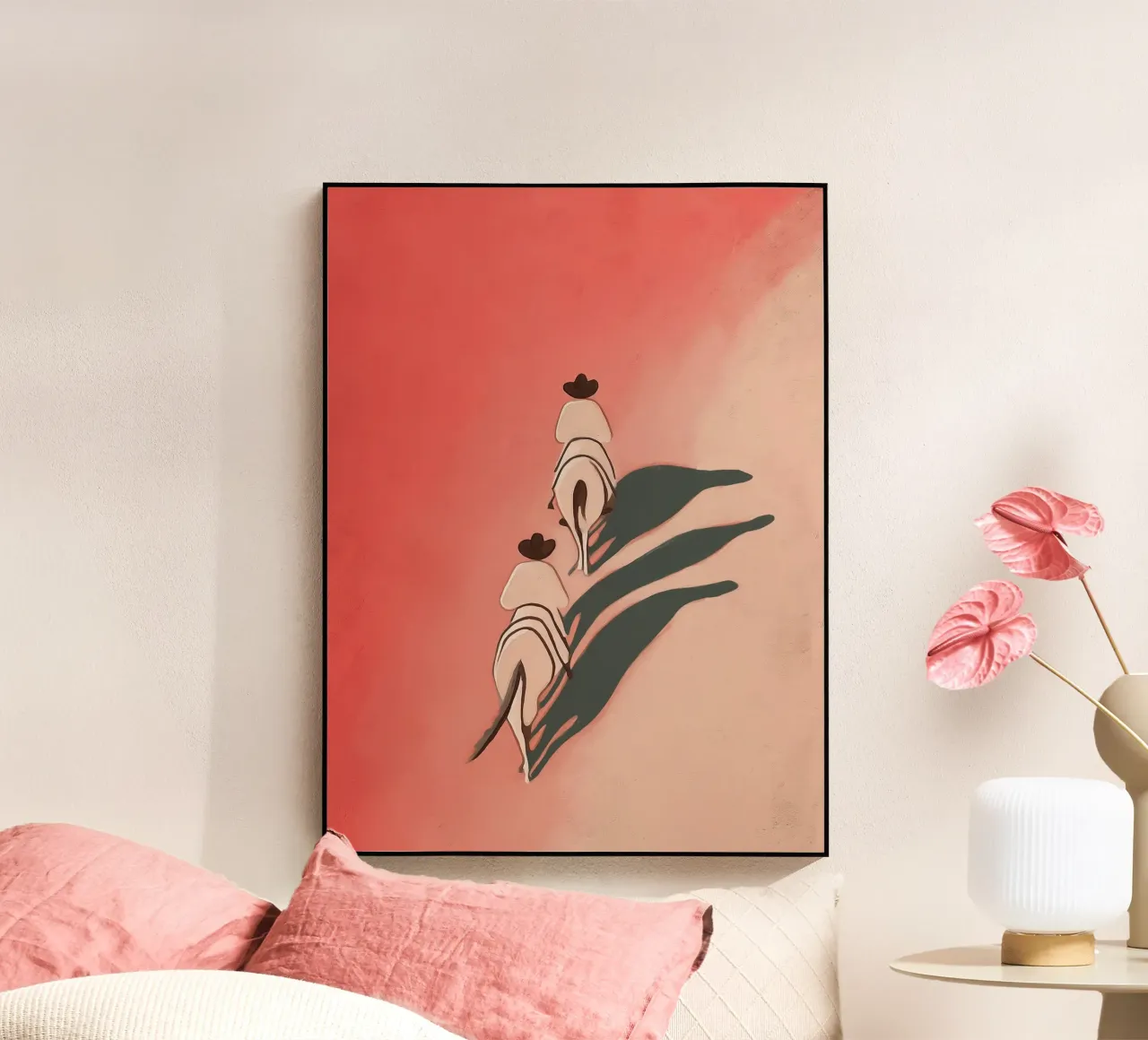 Two Riders plexiglass da Solenne West