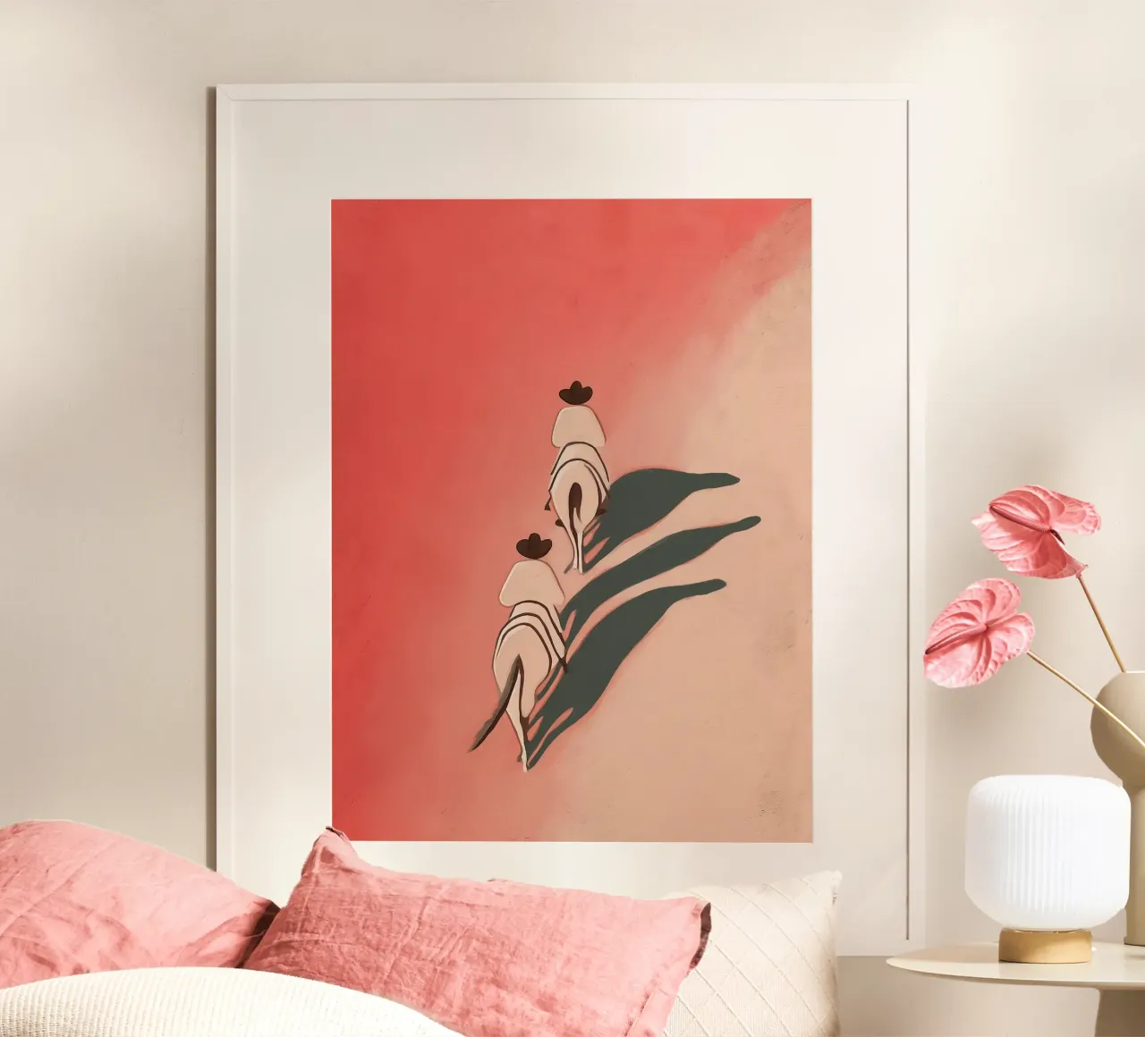 Two Riders poster by Solenne West