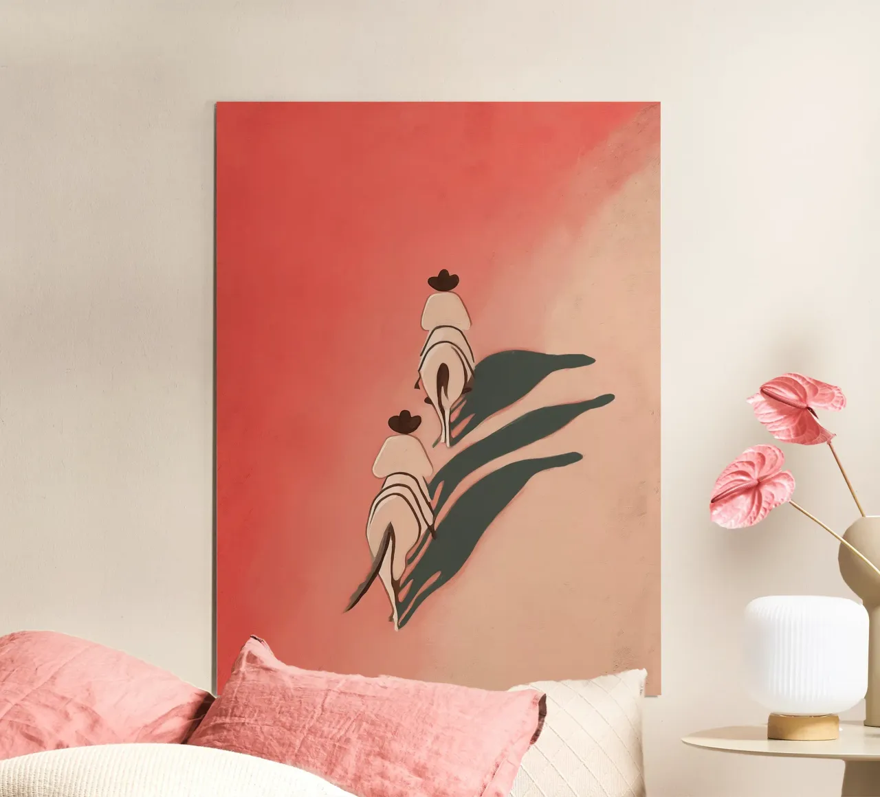 Two Riders poster by Solenne West