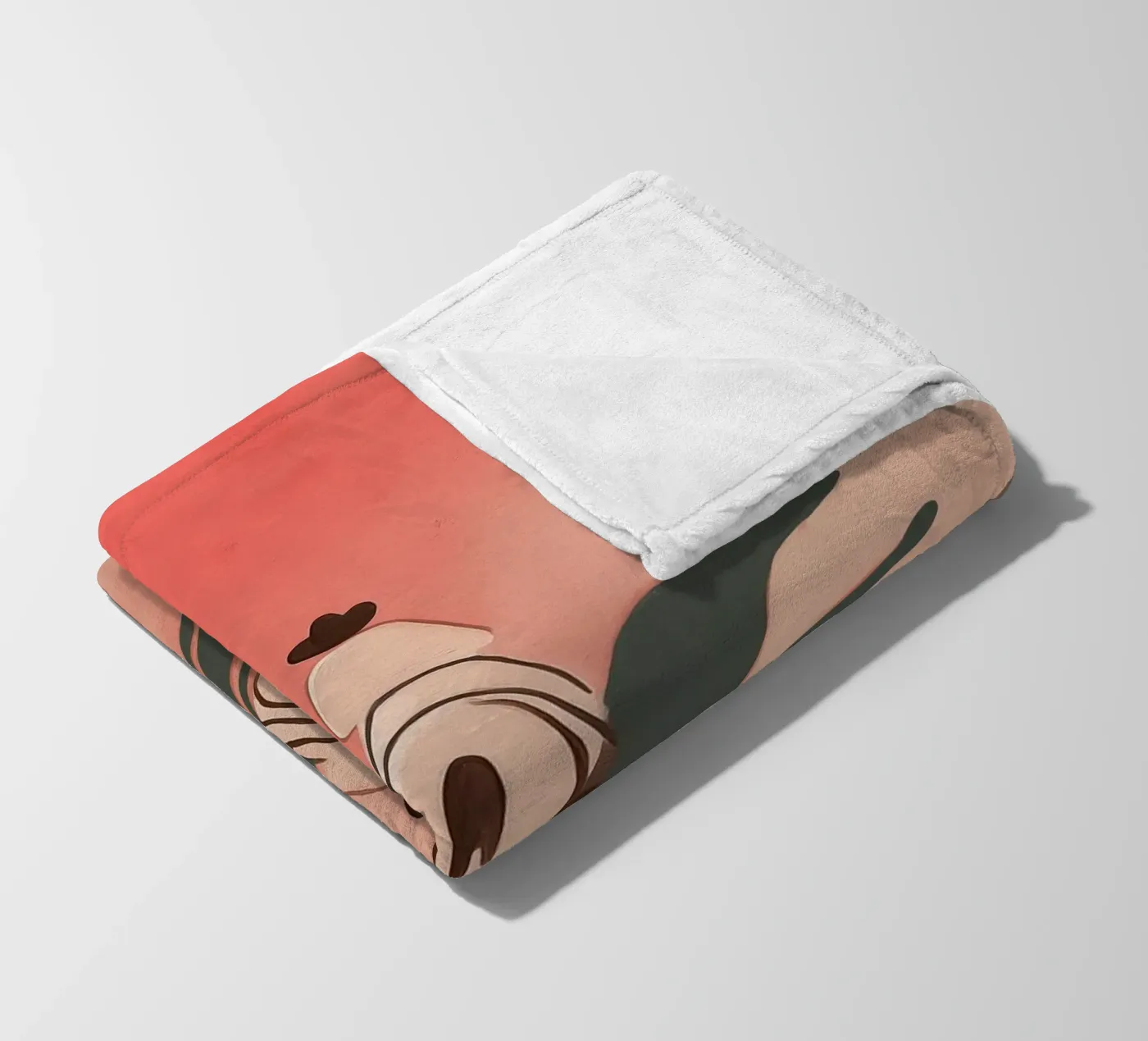 Two Riders Fleecedecke von Solenne West