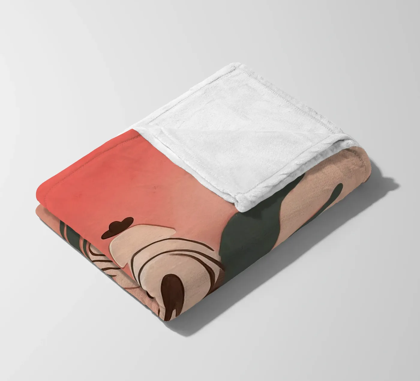 Two Riders Fleecedecke von Solenne West