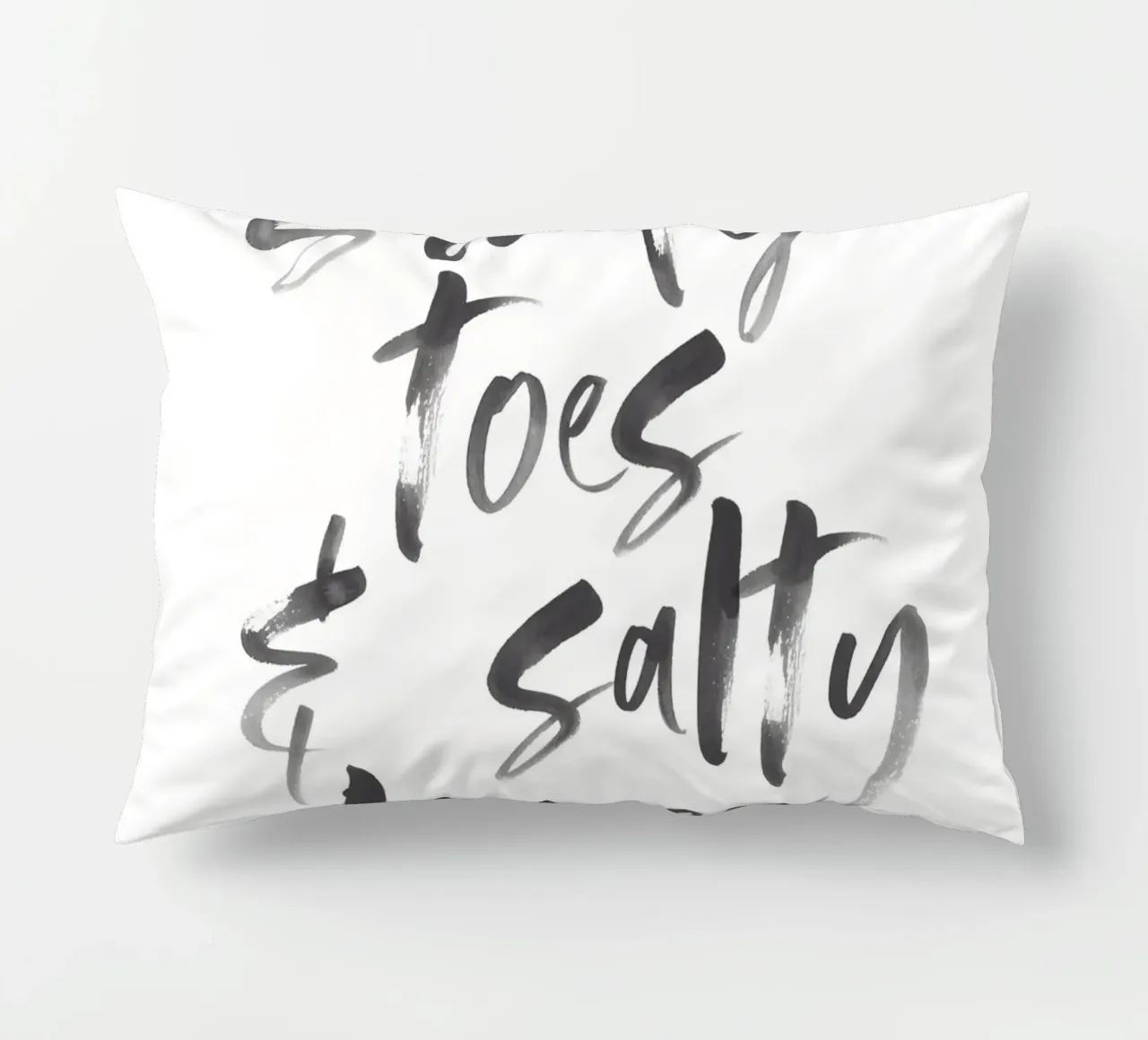 Sommer Vibes - Piedi sabbiosi e baci salati cuscino da Whole©
