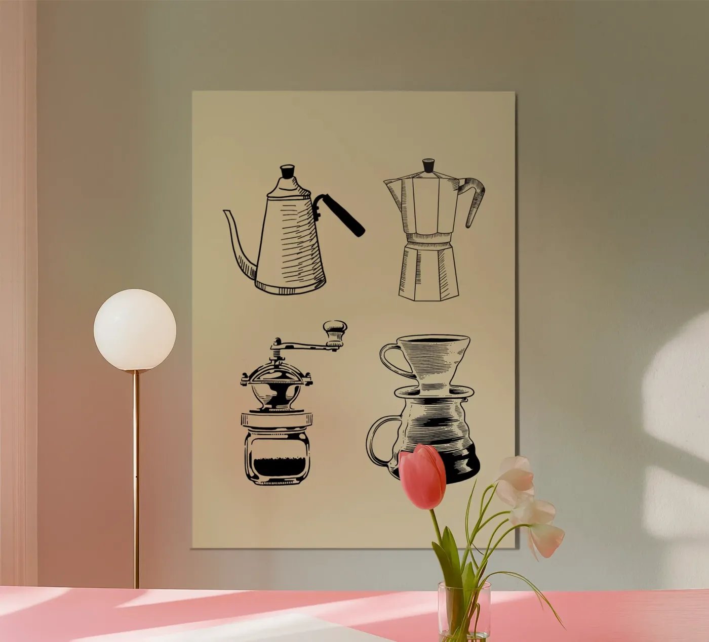 coffee lovers poster by edsonramosart