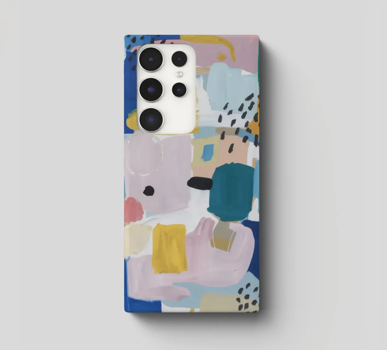 Patchwork abstrait texturé coque samsung de Solace Light