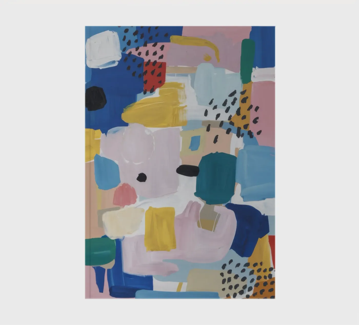 Textured Abstract Patchwork carnet de notes de Solace Light