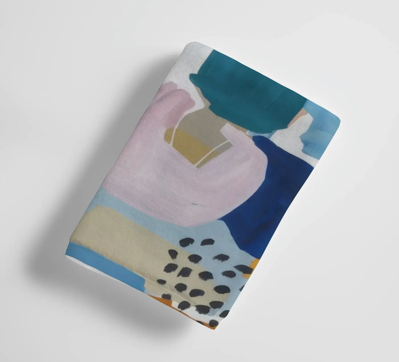 Textured Abstract Patchwork serviette de bain de Solace Light