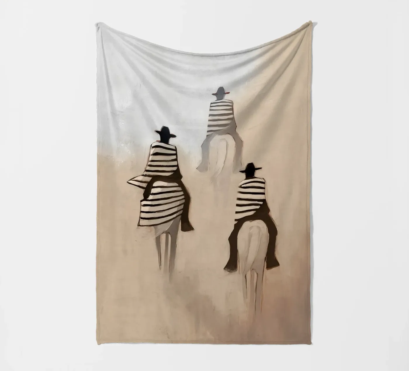 Three Riders Fleecedecke von Solenne West