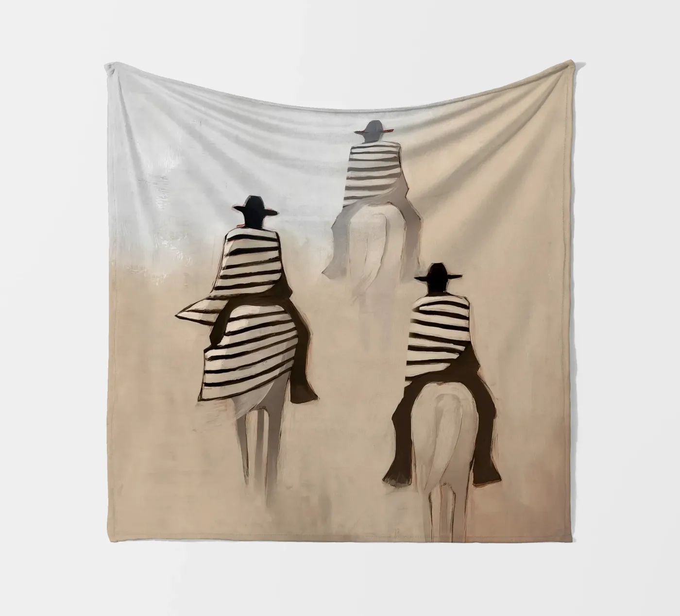 Three Riders Fleecedecke von Solenne West