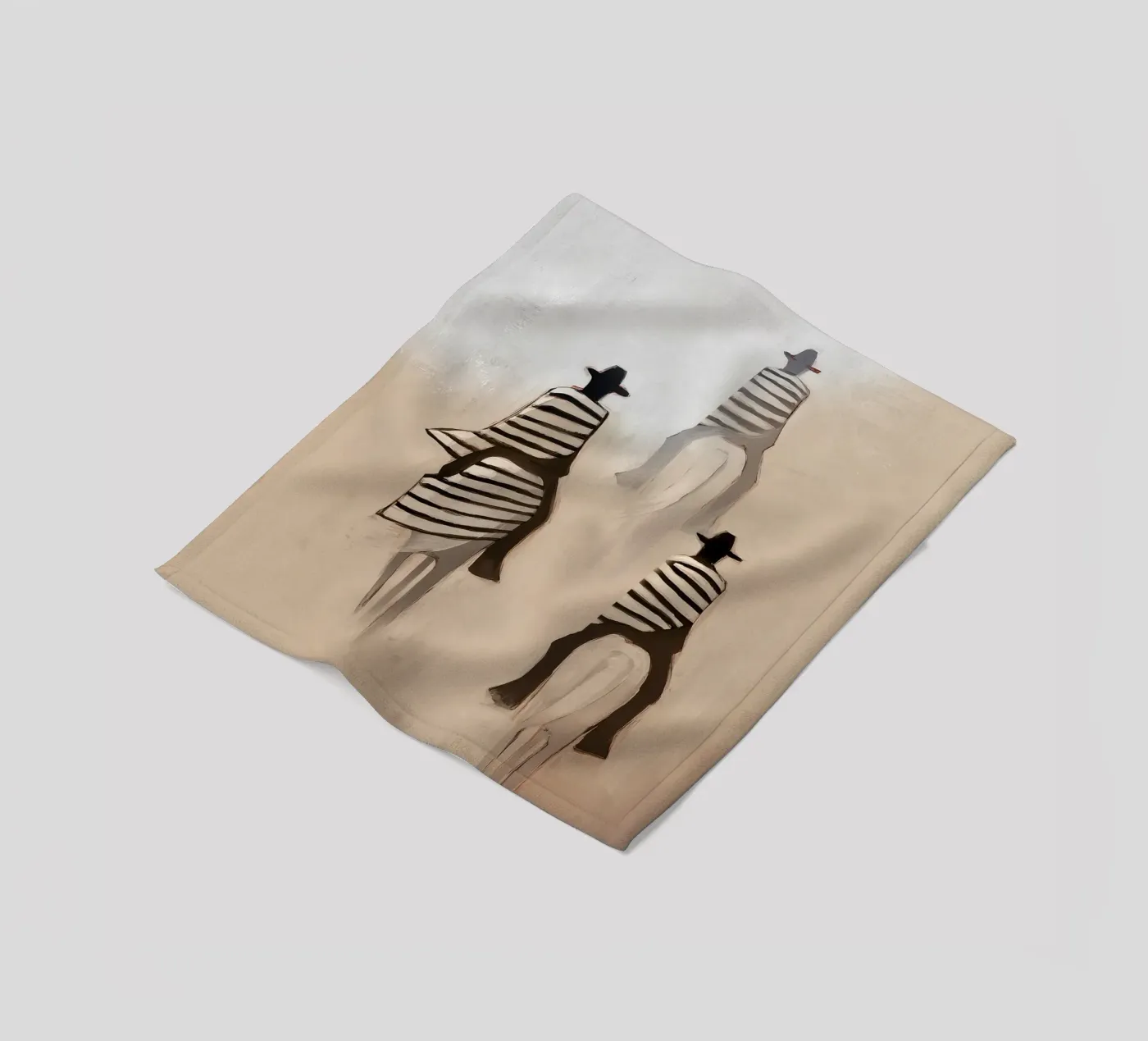 Three Riders Fleecedecke von Solenne West