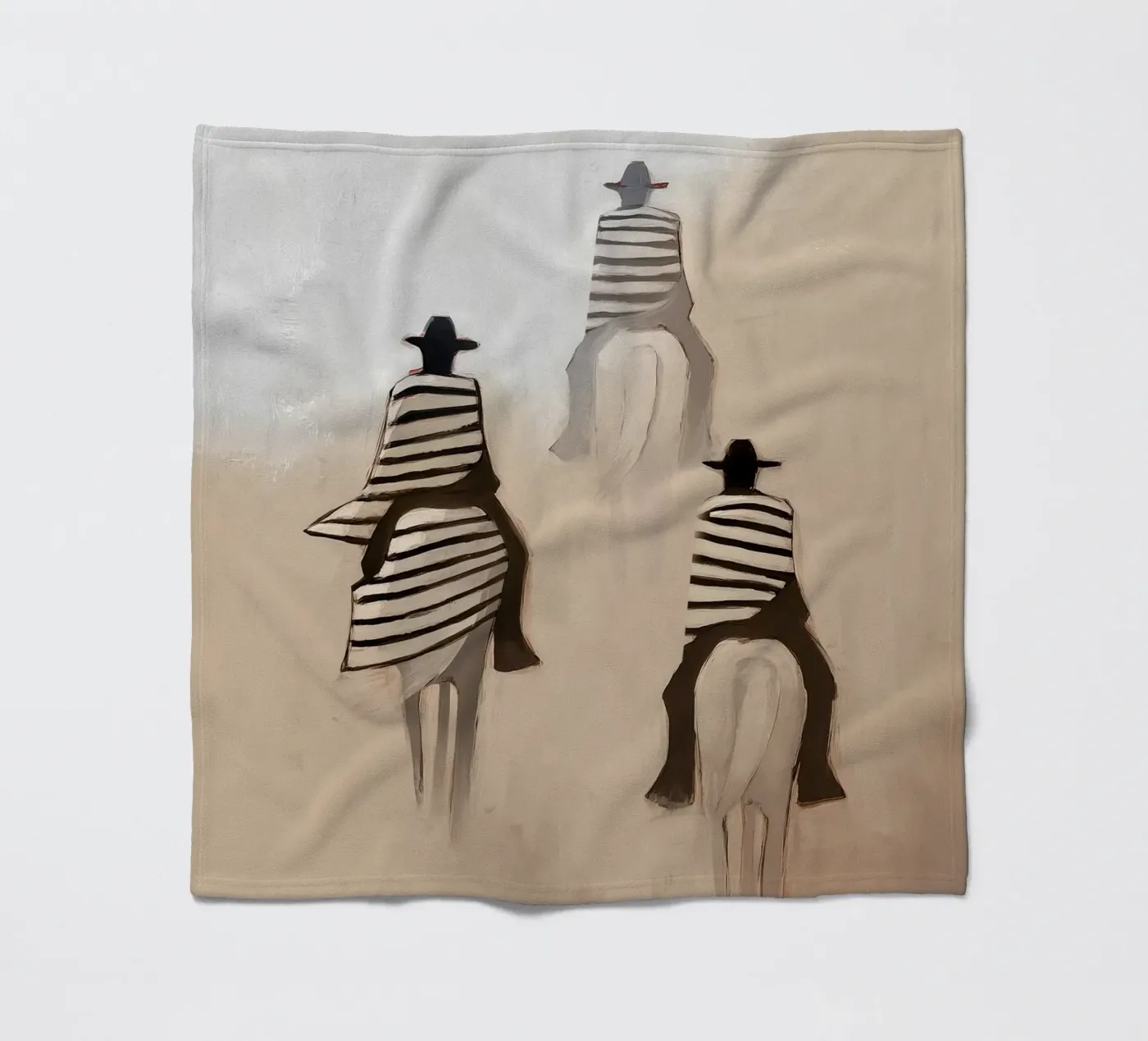 Three Riders Fleecedecke von Solenne West