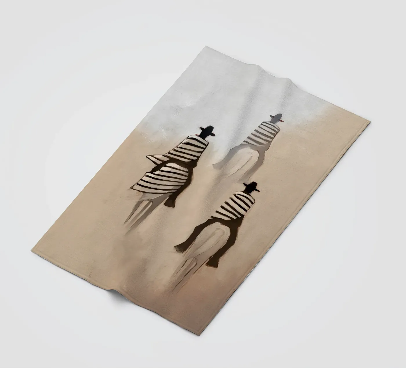 Three Riders Fleecedecke von Solenne West