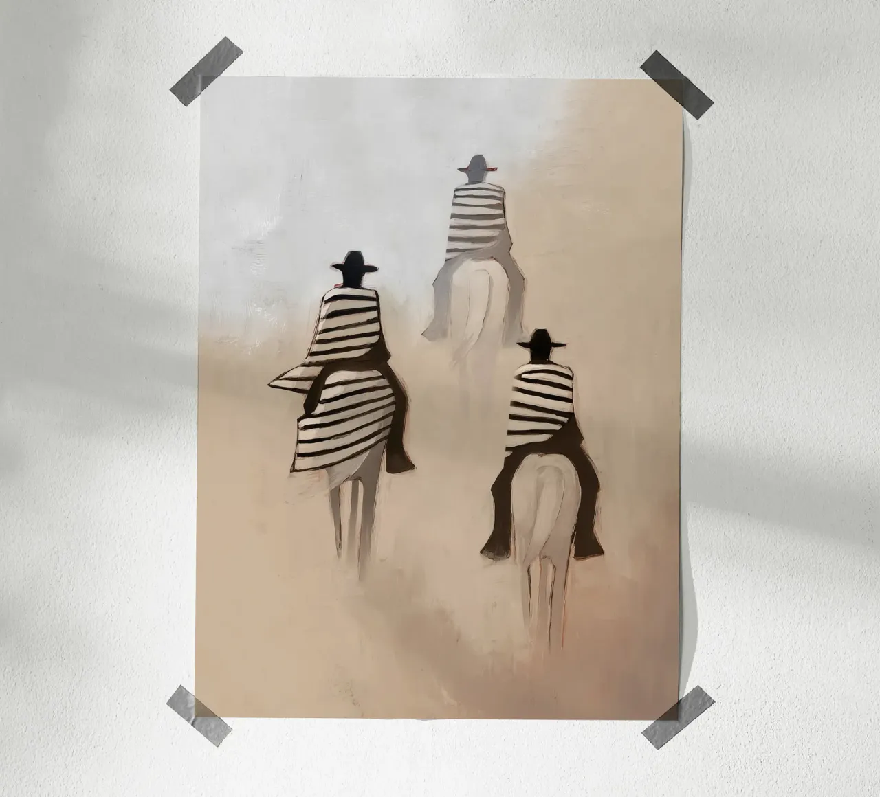 Three Riders poster da Solenne West