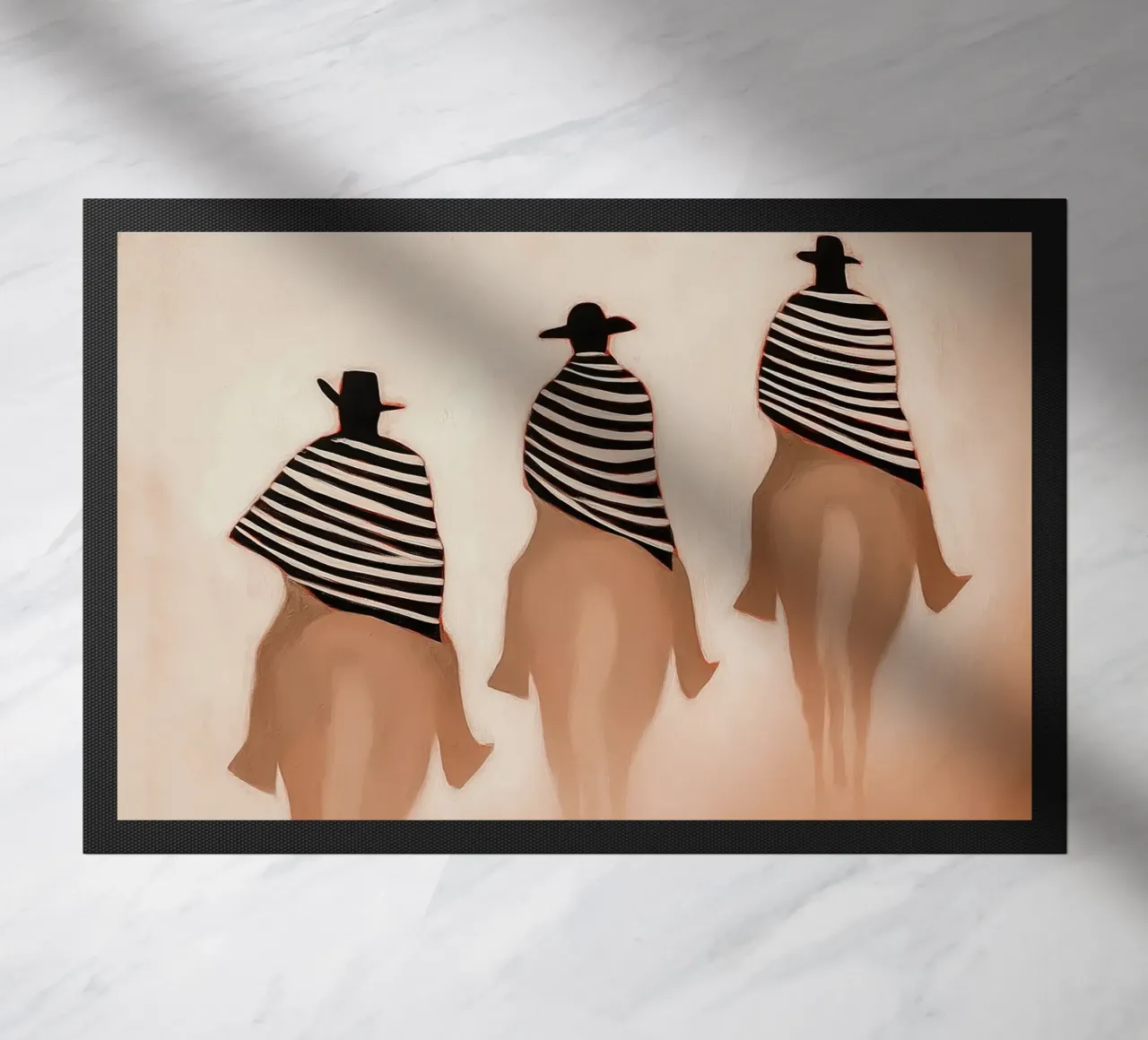 Three Riders deurmat van Solenne West