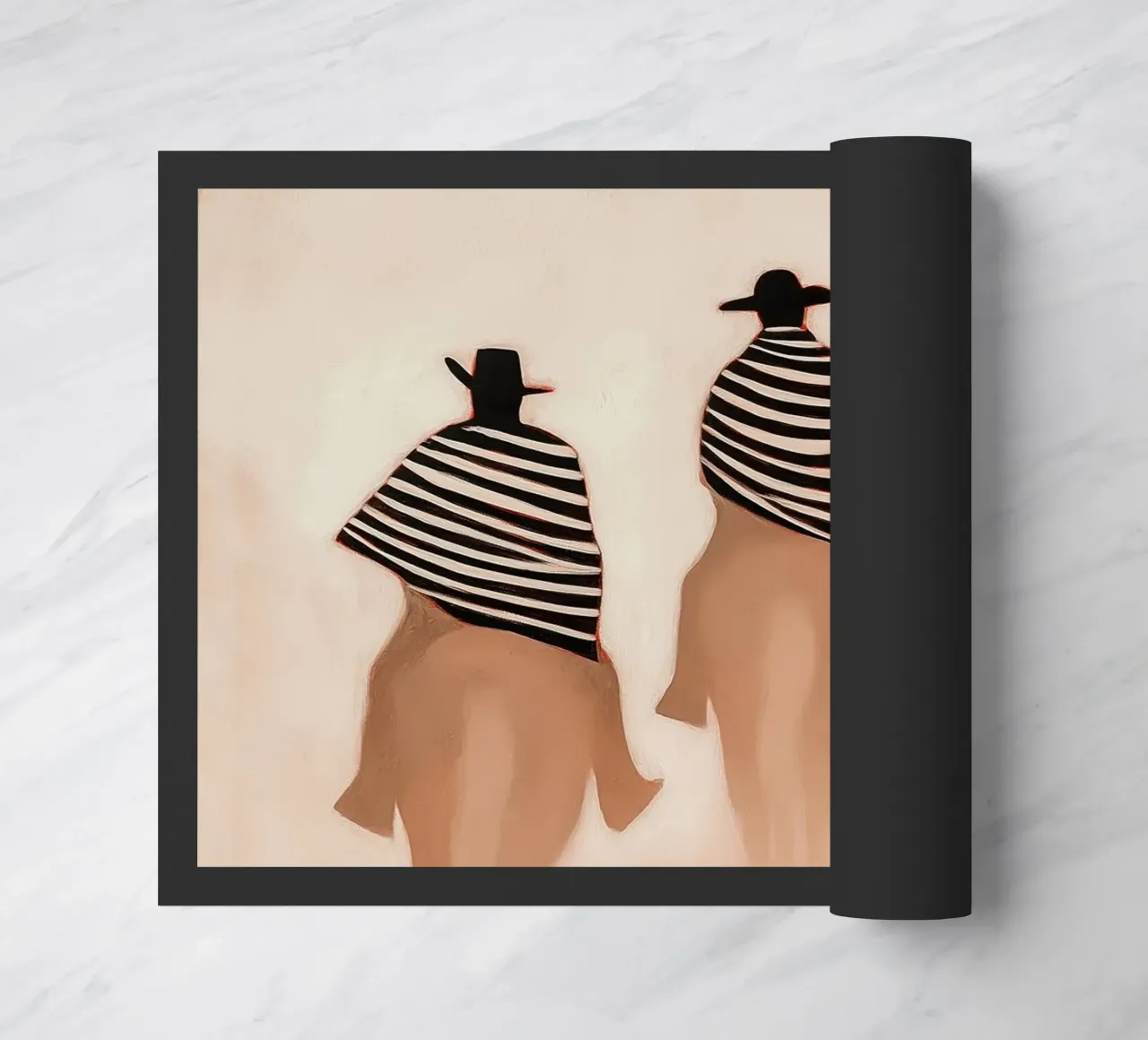 Three Riders deurmat van Solenne West