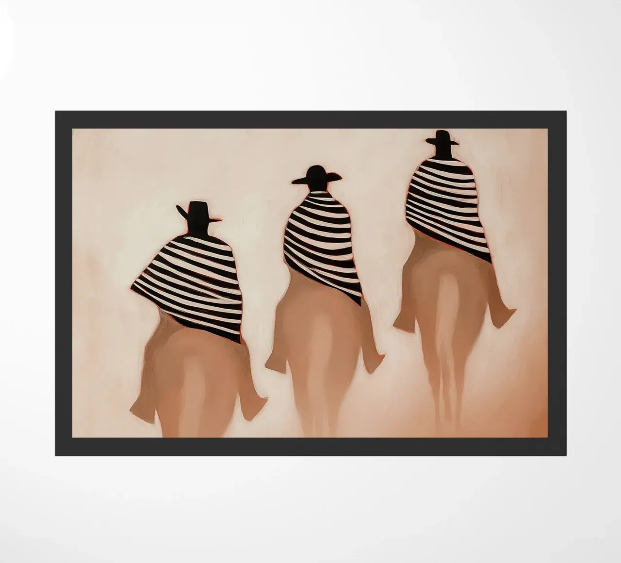 Three Riders deurmat van Solenne West