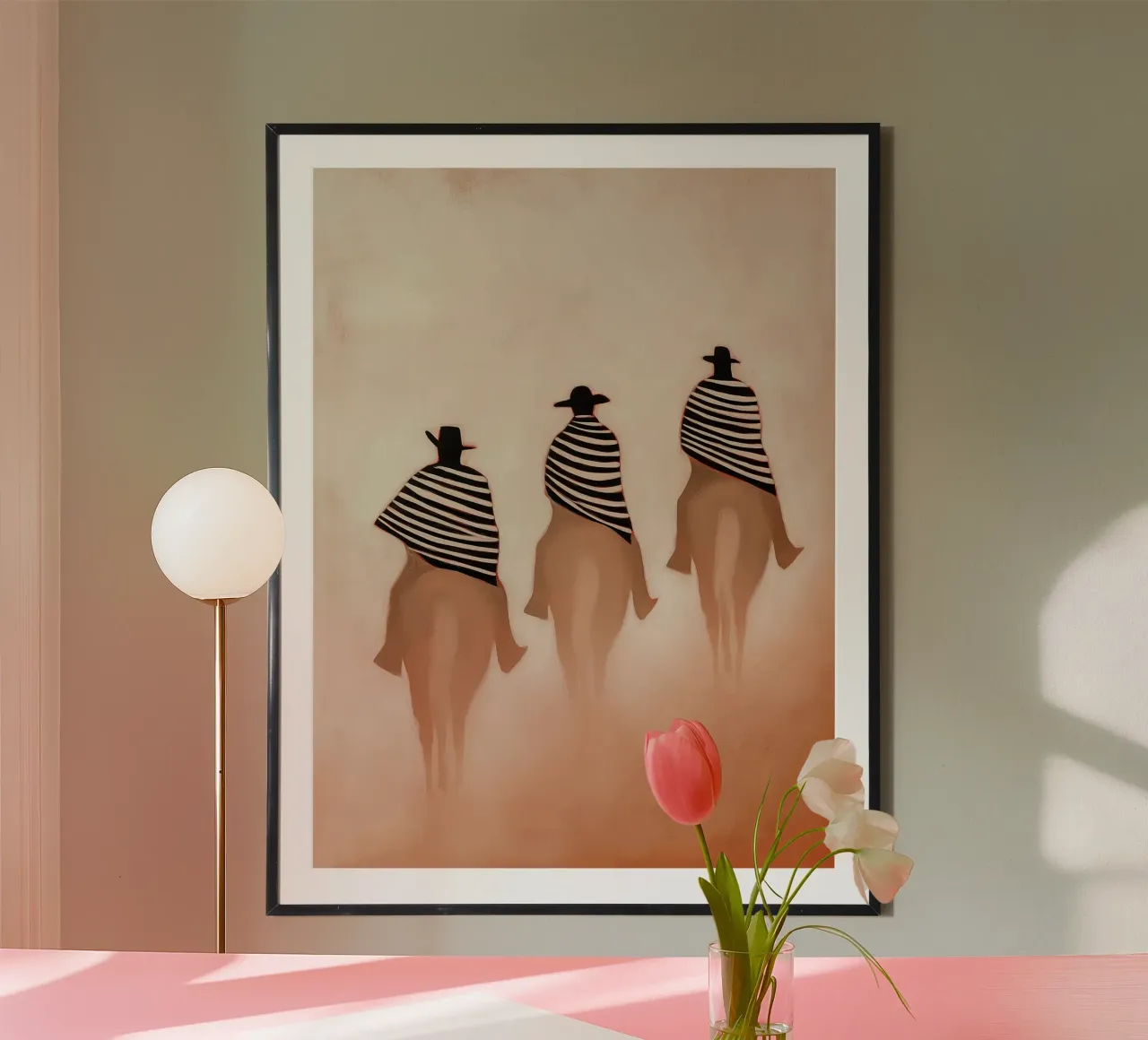 Three Riders poster da Solenne West