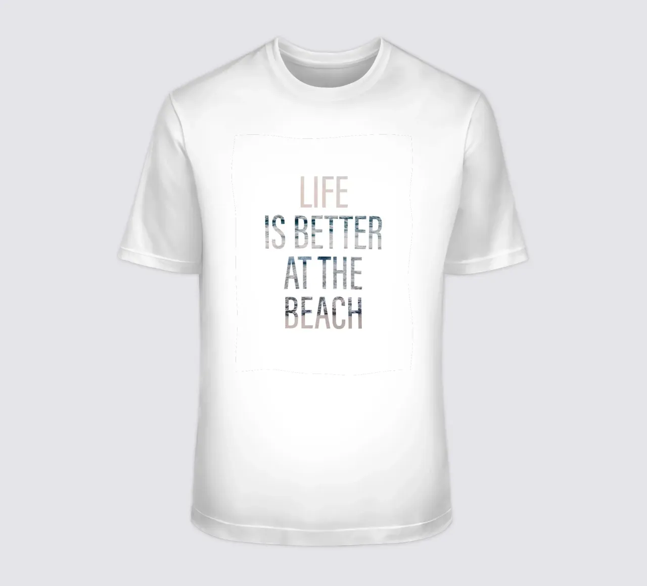 Beach Vibes - La vita è migliore t-shirt da Whole©
