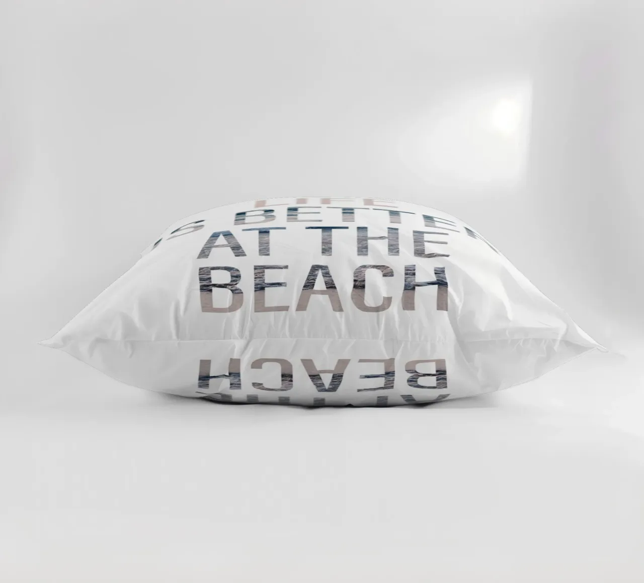 Beach Vibes - La vita è migliore cuscino da Whole©