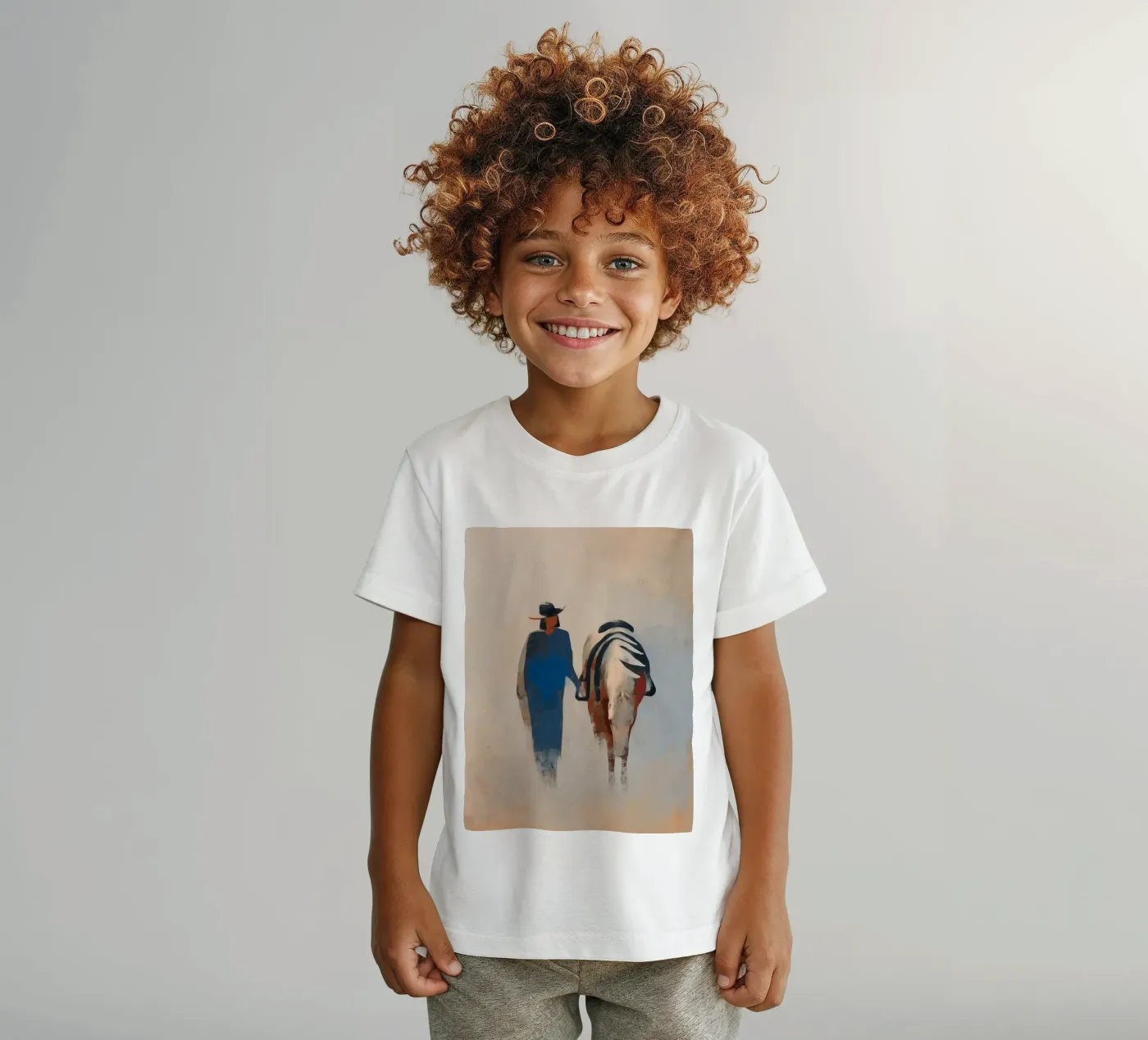 Side by Side Kinder T-Shirt von Solenne West