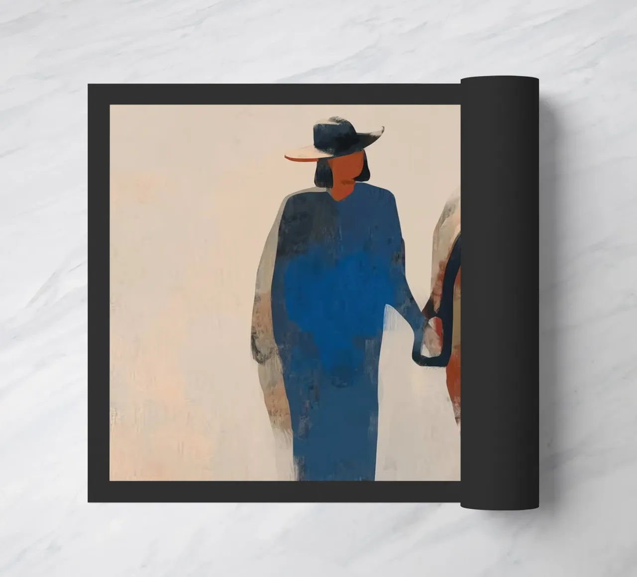 Side by Side doormat by Solenne West