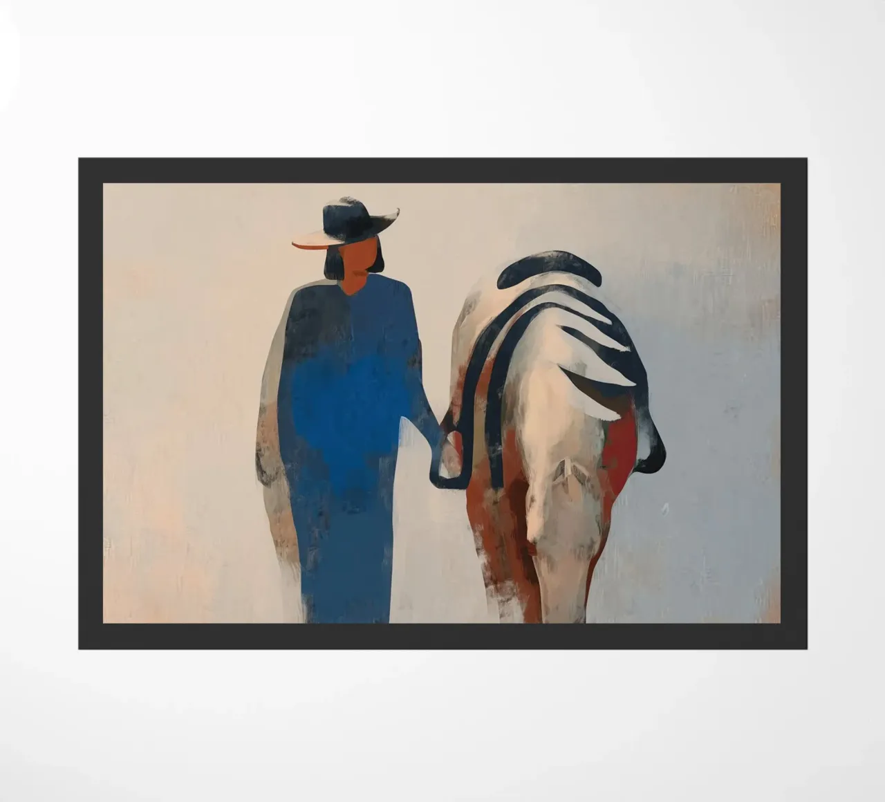 Side by Side doormat by Solenne West