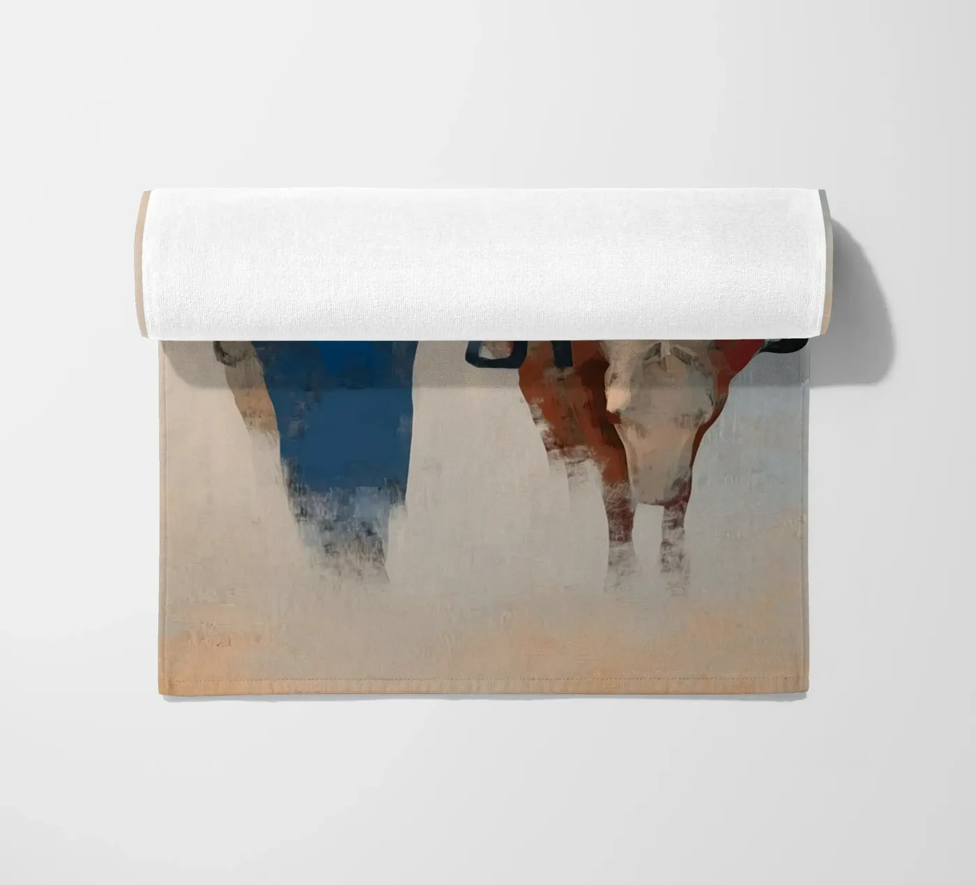 Side by Side strandhanddoek van Solenne West