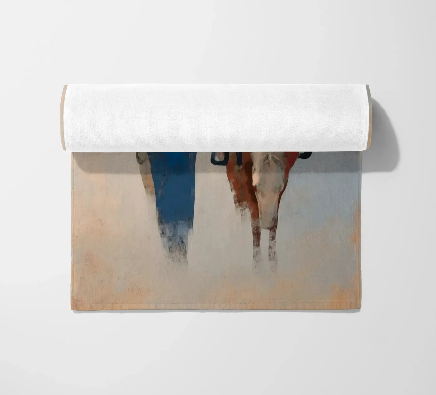 Side by Side strandhanddoek van Solenne West