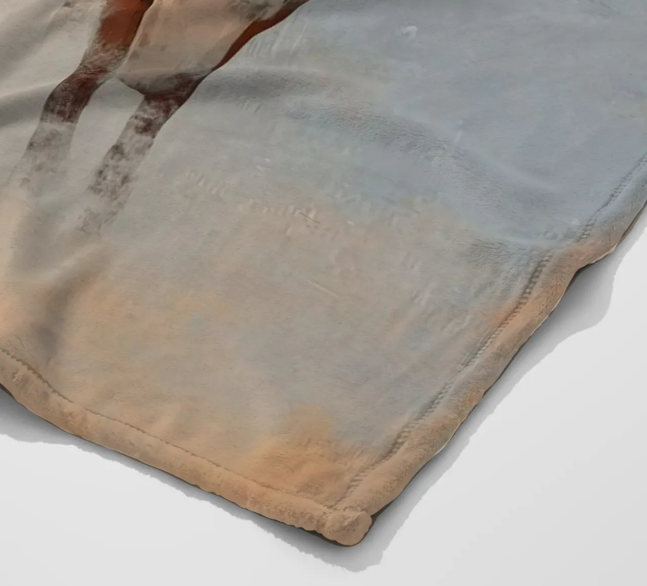 Side by Side fleece blanket by Solenne West